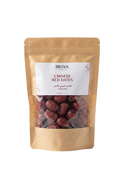 BRAVA APOTHECARY BRAVA Jujube Red Dates 200g (Chinese Red Dates) – Premium Wh...