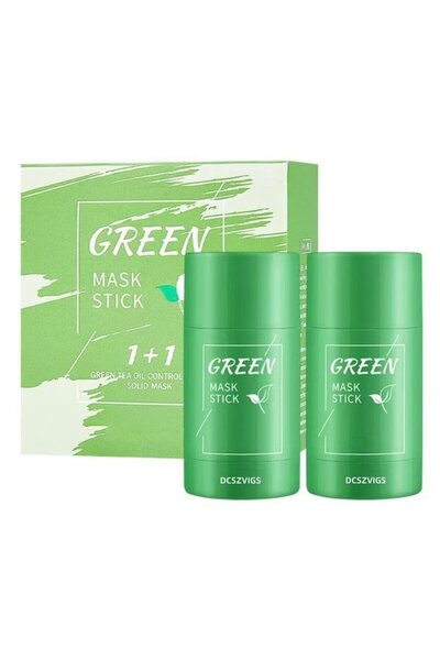 OEM Set of 2 Stick Masks for Face, 100% Organic, Purifying, Anti-Acne and Spots