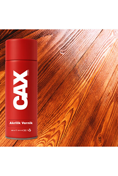 caxcolors Ahşap Verniği Sprey 400ml-Mobilya ve Parke Yenileyici-Kristal Parla...