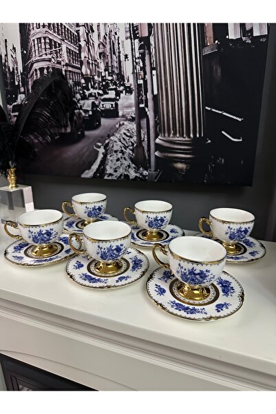 İmren Collection Patterned Cup Set for 6 People