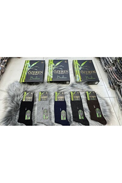 Fily Бельо (12 броя) ÖZEREN МЪЖКИ 4-СЕЗОННИ БАМБУКОВИ БЕЗШЕВНИ ЧОРАПИ