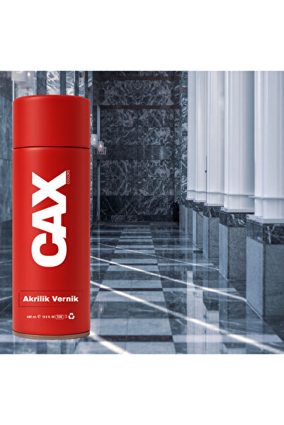 caxcolors Mermer ve Doğal Taş Verniği Sprey 400ml - Kristal Parlaklık - Su ve...