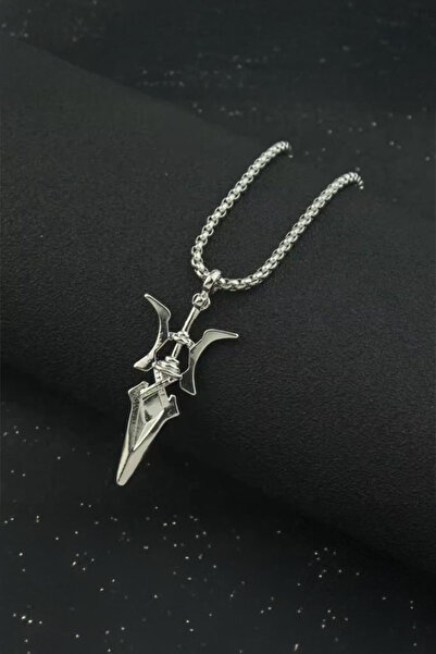 Karakedi Silver Anime Death Note Misa Halberd Cosplay Necklace
