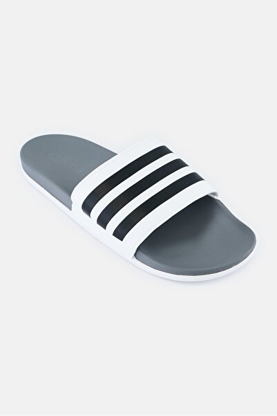 adidas Men Adilette 3 Stripe Slip On Slides, Multicolor