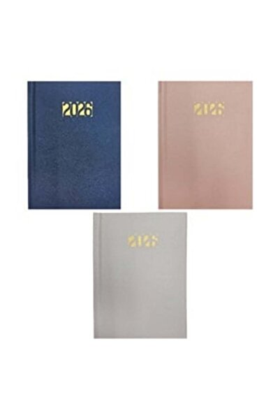 OEM Дневен ред за 2026 г. с дата в различни цветове и златен детайл