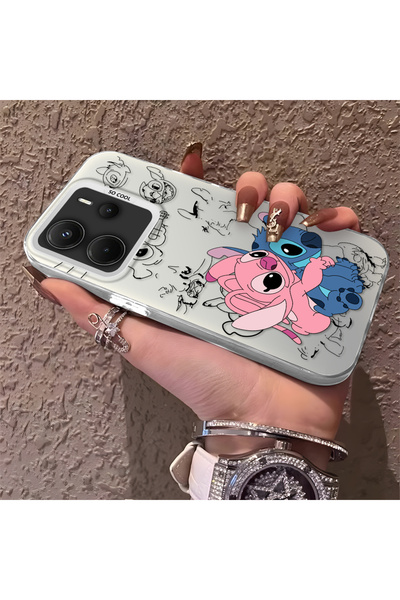 CHICASELUX Redmi Note 14 4g Compatible High-Quality Cartoon Print Case, Styli...
