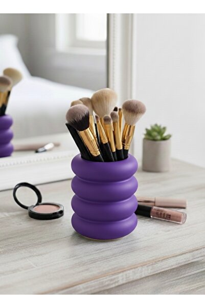 Vescarri Makeup Brush Organizer – Pen Holder - Desktop Brush & Cosmetic Holder