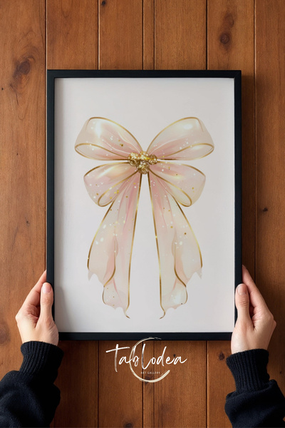 tablodea Pinterest Elegant cu model cu funde, stil la modă, tablou TD Minimal...