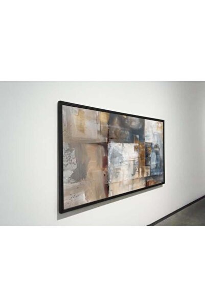 lawhat لوحات فنية تجريدي مطبوعة على قماش الكانفس موديل ( 2488)