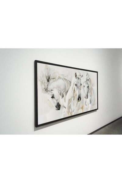 lawhat لوحات فنية مطبوعة خيل على قماش الكانفس موديل (2820)