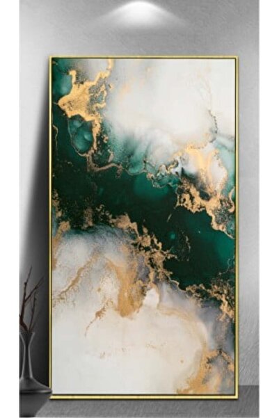 lawhat لوحات فنية تجريدي مطبوعة على قماش الكانفس موديل ( 1731)