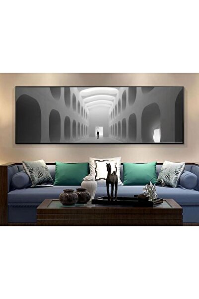 lawhat لوحة فاخرة لديكور المنزل نموذج مبنى صناعي صورة فضاء مطبوعة على قماش ال...