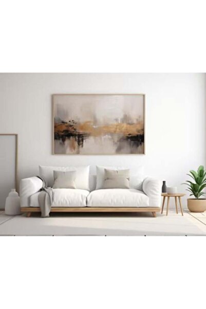 lawhat لوحات فنية تجريدي مطبوعة على قماش الكانفس موديل ( 2259)