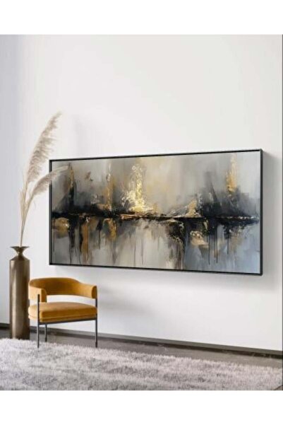 lawhat لوحات فنية تجريدي مطبوعة على قماش الكانفس موديل ( 2222)