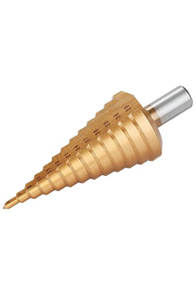 EXTOL CRAFT Conical drill bit 4-39mm, EXTOL, 20057, 3mm graduation, 13 holes
