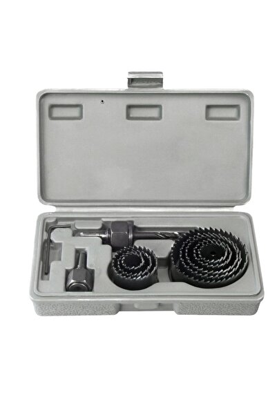 EXTOL CRAFT 11-piece core bit set, Extol, 19-64mm, for wood, plasterboard, pl...