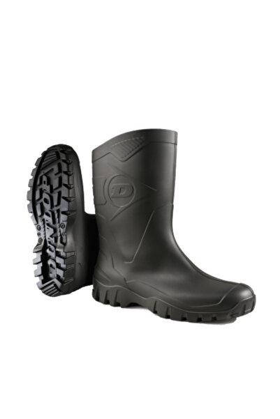 DUNLOP Short PVC safety boots, DEE 38 Black