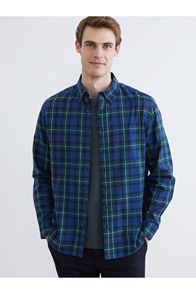 LC Waikiki Ozmarka New Season Regular Fit Long Sleeve Plaid Men's Lumberjack ...