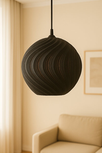 Sani Hanging lamp, Sani, Atina, E27, ecological PLA material, 246 x 248 x H 2...