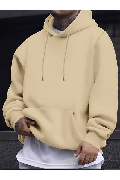 ship master Unisex Oversize Φούτερ με Κουκούλα – Τυπωμένο Καθημερινό Άνετο Φο...