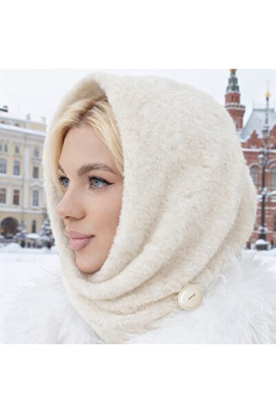 Fashionhaine.ro Warm winter lined fur balaclava