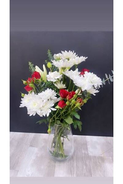 alreef geft مزهرية زهور بألوان أنيقة