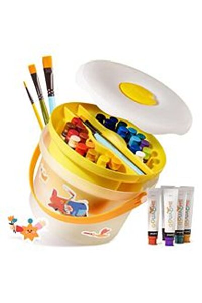 DOMİ Jar Melo - Kids Color Paint Set: Gouache Colors