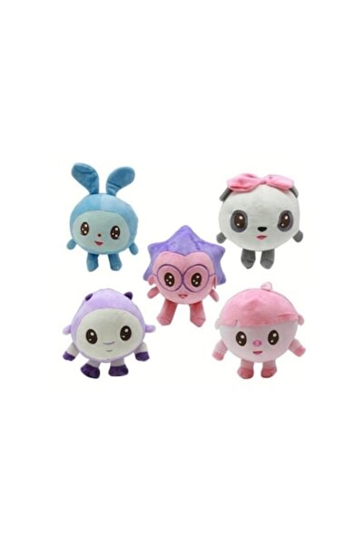 victiny Set de 5 jucării de pluș Baby Riki cu ventuză