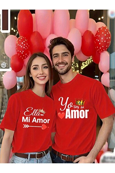 Deocept Комбінований комплект 1 шт. Чоловіча модель З Днем закоханих Принт Зр...