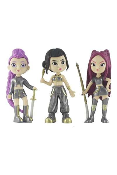 victiny Σετ 3 κούκλες, K Pop Demon Hunter Girl