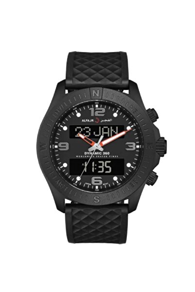 ALFAJR Dawn Dynamic 360 Watch with Rubber Strap WH-24