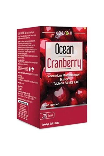 Orzax Ocean Cranberry 30 Kapsul