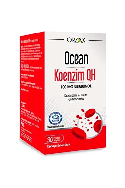 Orzax Ocean Koenzim Qh 30 Kapsül
