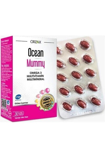 Orzax Ocean Mummy 30 Kapsül