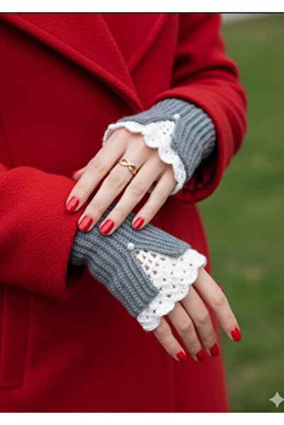 HAPPY HANDMADE Viral Police Gloves/Trend Knitted Gloves/Pole Patrol/Pinterest...