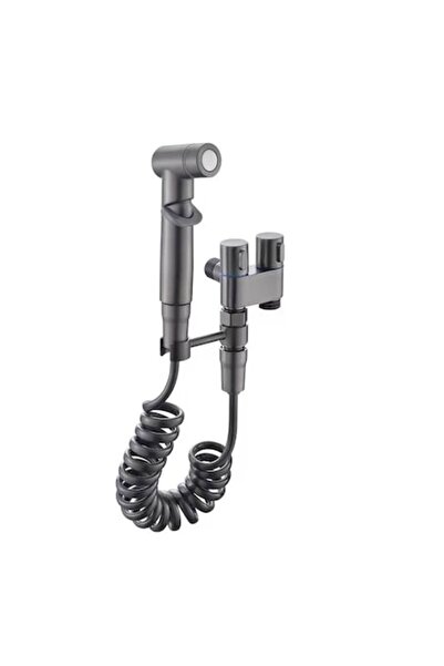 OEM Set de duș cu funcție de bideu, oțel inoxidabil, negru