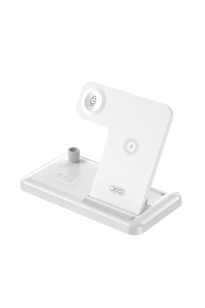 XO Design Incarcator Retea Wireless WX033 4in1, 15W, 1.67A, Alb