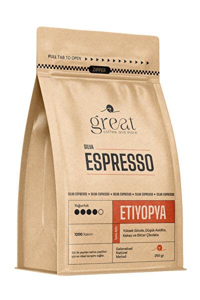 Silva Espresso Etiyopya Çekirdek Kahve