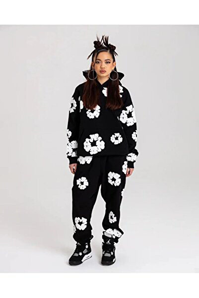 Hunors Sportswear & Company طقم ملابس رياضية من Street Fashion قصة فضفاضة مصن...