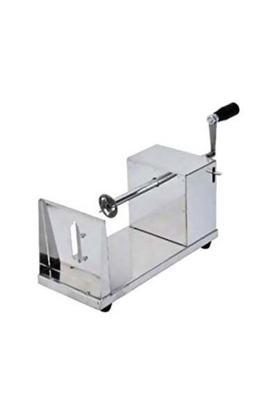 Generic Stainless Steel Spiral Potato Slicer Silver/Black