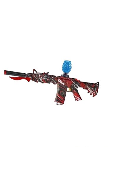 OEM Automatic M4 Gun with Mini Gel and Accessories for Kids, G950C Electric, Red