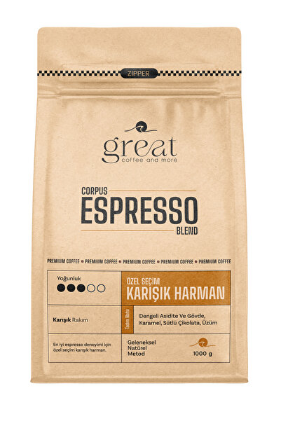 Corpus Espresso Özel Seçim Çekirdek Kahve 1 KG