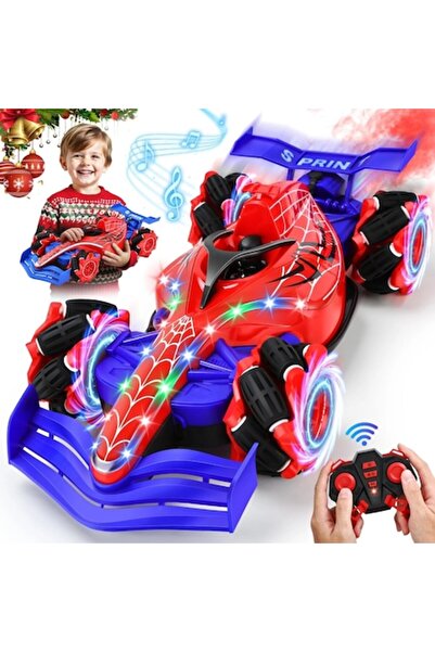 Spray Car Mașină cu pulverizator cu telecomandă, mașină cu cascadorii RC