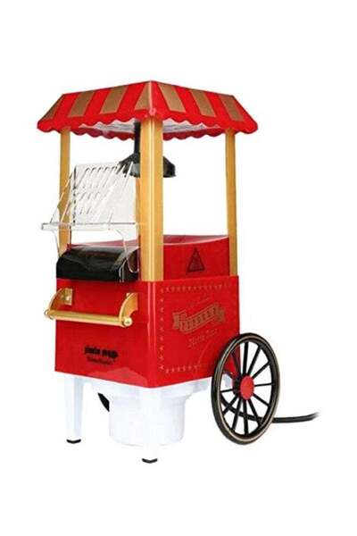 Generic Floor Standing Popcorn Maker DLC-148 Red/Golden