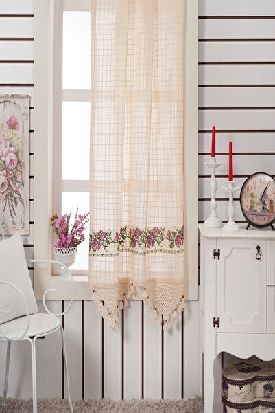 Buldan Concept Kaneviçe Embroidered Curtain