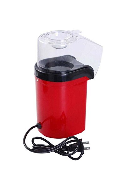 Generic ماكينة صنع الفشار الصغيرة بالهواء الساخن H31933US أحمر/أسود/شفاف