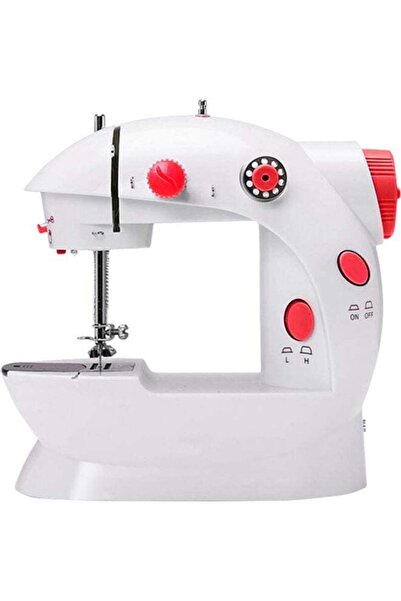 Generic ماكينة خياطة صغيرة متعددة الوظائف H39222R أبيض/أحمر
