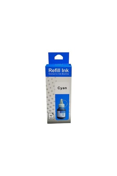 Ulm Cart Flacon de cerneală compatibil BT-5000 BT 5000 BT5000, albastru cyan,...