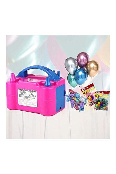 Generic 100-Piece Balloons with Electric Pump