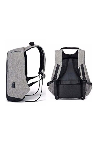 Generic حقيبة ظهر مضادة للسرقة مزودة بمنفذ شحن USB